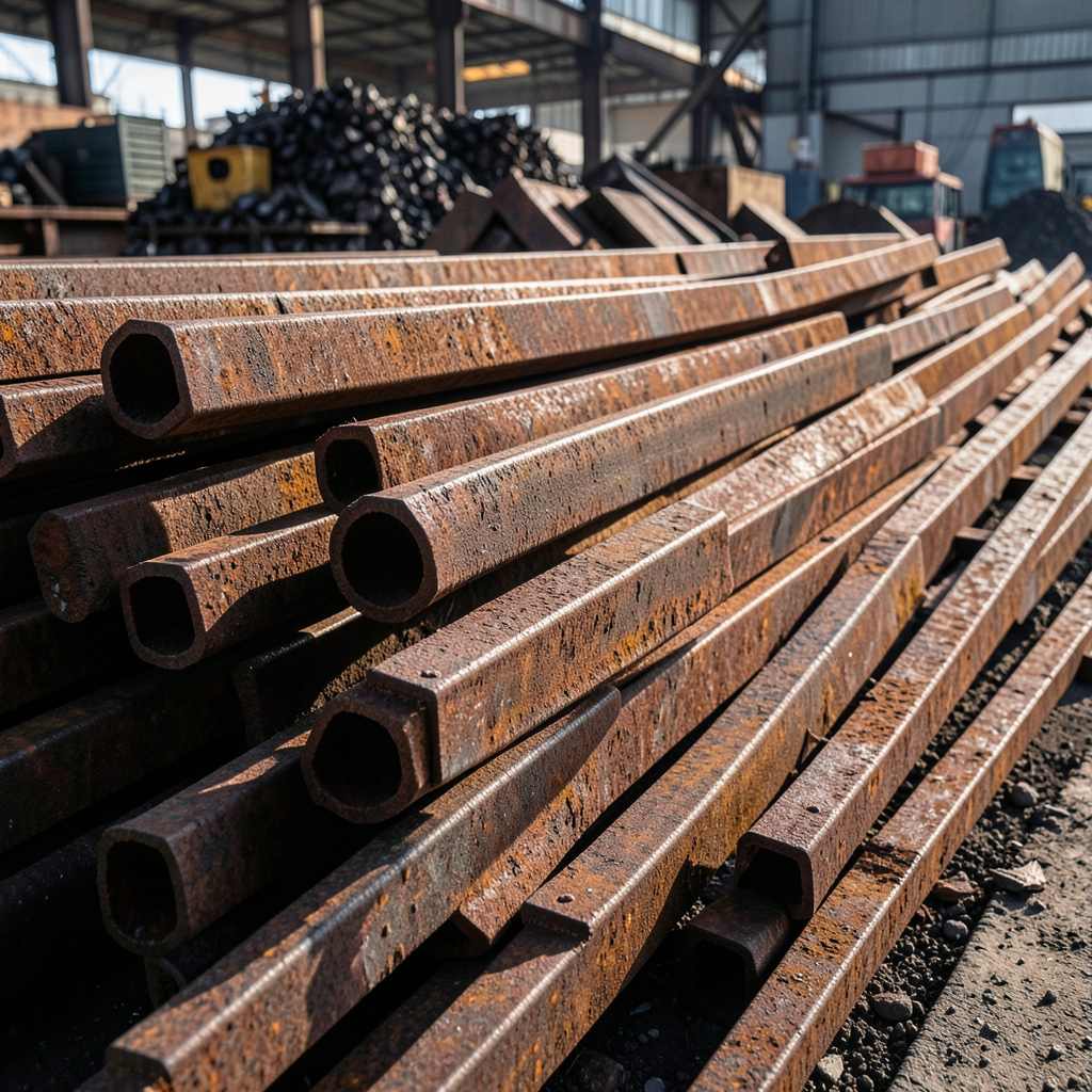 Iron and steel scrap
